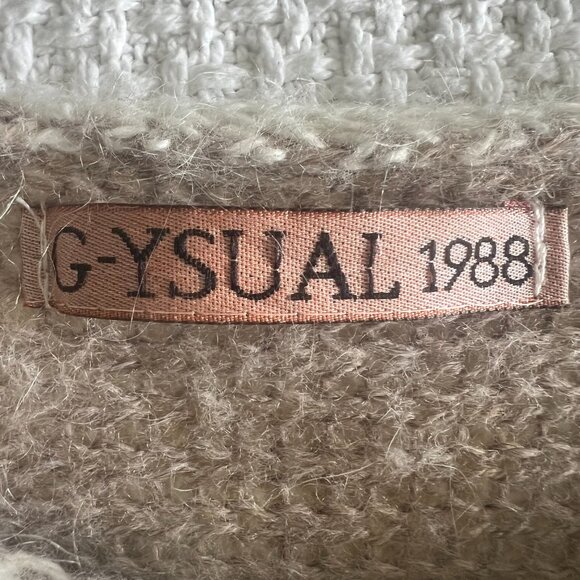 Womens Poncho Cape G-Ysual Made in Italy OS Classic Vintage Glamour Retro - Picture 6 of 7